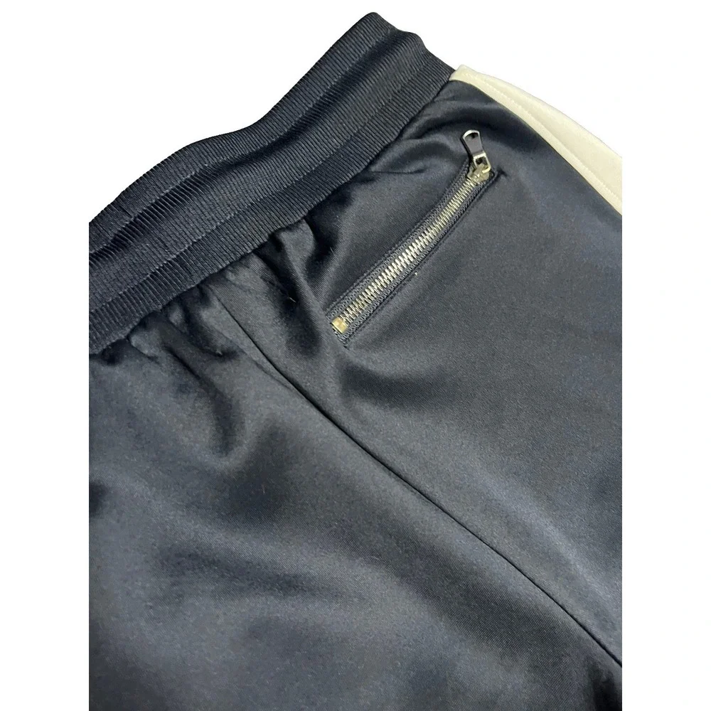 Rockstar Original y2k Baggy SMALL Jogger Sweatpants  Navy Blue & White Pants